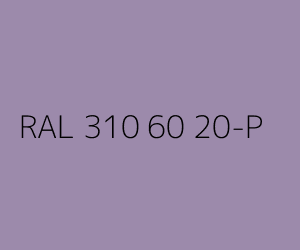 Couleur RAL 310 60 20-P 