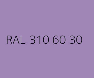 Couleur RAL 310 60 30 