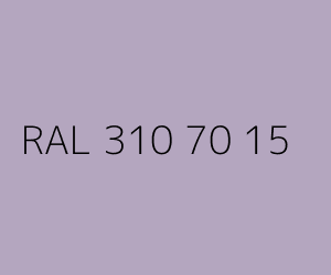 Couleur RAL 310 70 15 