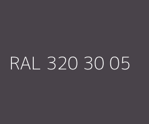 Couleur RAL 320 30 05 