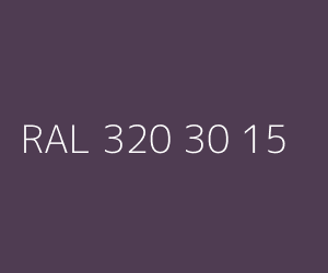 Couleur RAL 320 30 15 