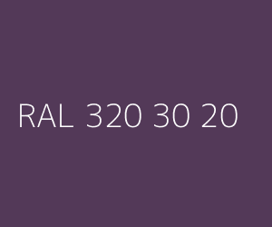 Couleur RAL 320 30 20 