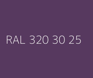 Couleur RAL 320 30 25 