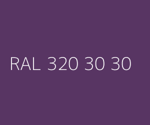 Couleur RAL 320 30 30 