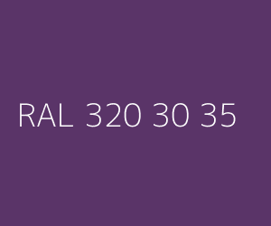 Couleur RAL 320 30 35 