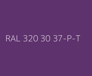 Couleur RAL 320 30 37-P-T 