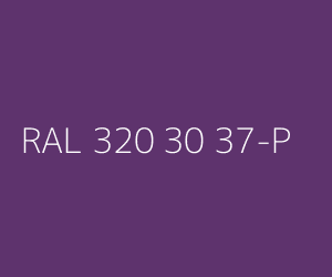 Couleur RAL 320 30 37-P 