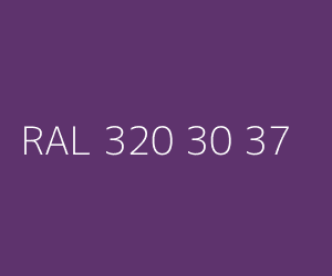 Couleur RAL 320 30 37 