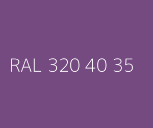 Couleur RAL 320 40 35 