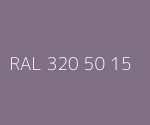 Couleur RAL 320 50 15 