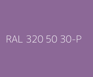 Couleur RAL 320 50 30-P 