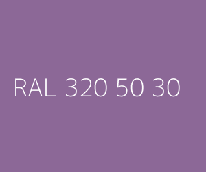 Couleur RAL 320 50 30 