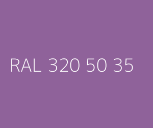 Couleur RAL 320 50 35 
