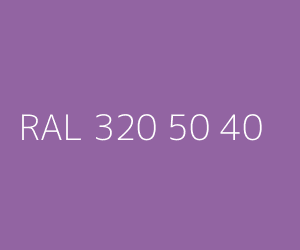 Couleur RAL 320 50 40 