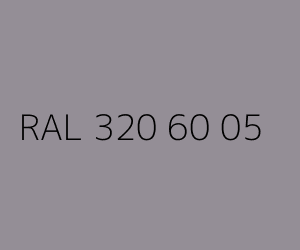 Couleur RAL 320 60 05 
