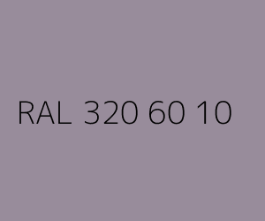Couleur RAL 320 60 10 