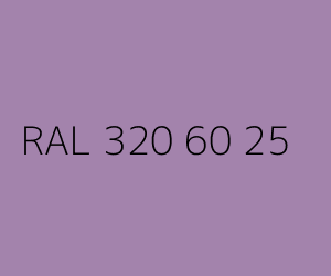 Couleur RAL 320 60 25 