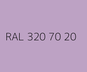 Couleur RAL 320 70 20 