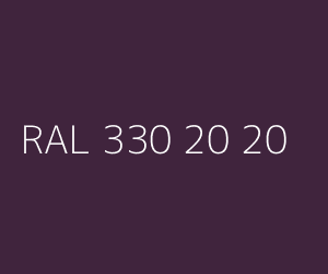 Couleur RAL 330 20 20 