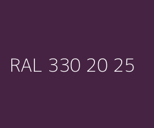 Couleur RAL 330 20 25 
