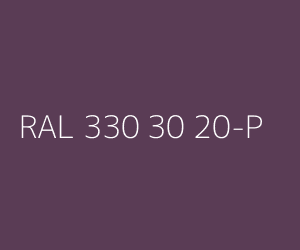 Couleur RAL 330 30 20-P 