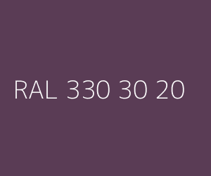 Couleur RAL 330 30 20 