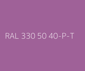 Couleur RAL 330 50 40-P-T 