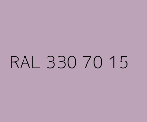 Couleur RAL 330 70 15 