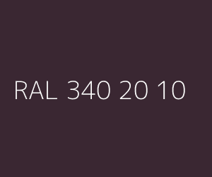 Couleur RAL 340 20 10 