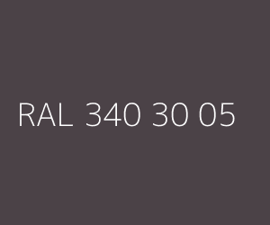 Couleur RAL 340 30 05 