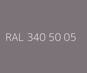 Couleur RAL 340 50 05 