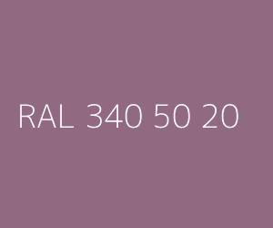 Couleur RAL 340 50 20 