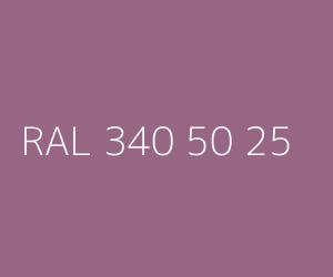 Couleur RAL 340 50 25 