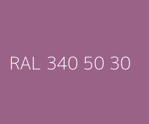 Couleur RAL 340 50 30 