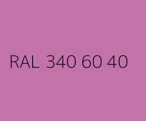 Couleur RAL 340 60 40 