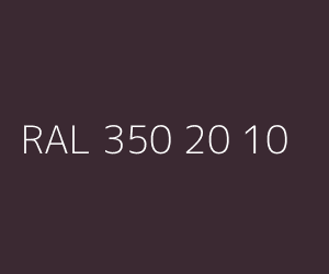 Couleur RAL 350 20 10 