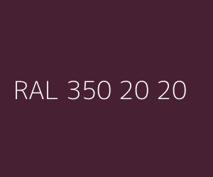 Couleur RAL 350 20 20 