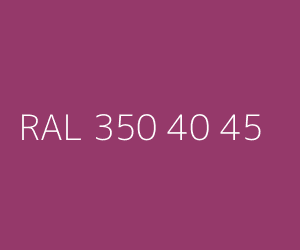 Couleur RAL 350 40 45 