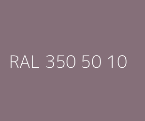 Couleur RAL 350 50 10 