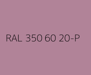 Couleur RAL 350 60 20-P 