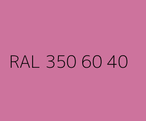 Couleur RAL 350 60 40 