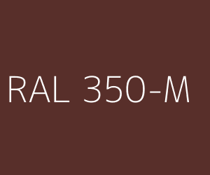 Couleur RAL 350-M 