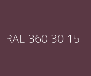 Couleur RAL 360 30 15 