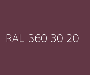 Couleur RAL 360 30 20 