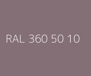 Couleur RAL 360 50 10 