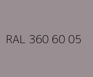 Couleur RAL 360 60 05 