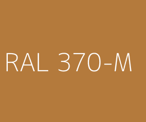 Couleur RAL 370-M 
