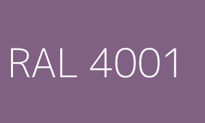 Couleur RAL 4001