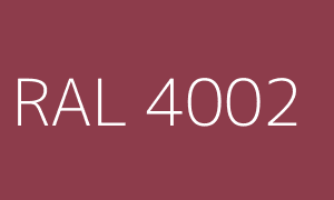 Couleur RAL 4002