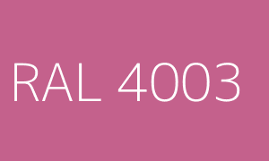 Couleur RAL 4003